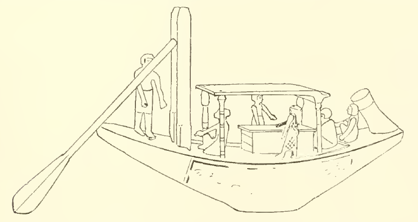 Image for: Model of a Sepulchral Boat