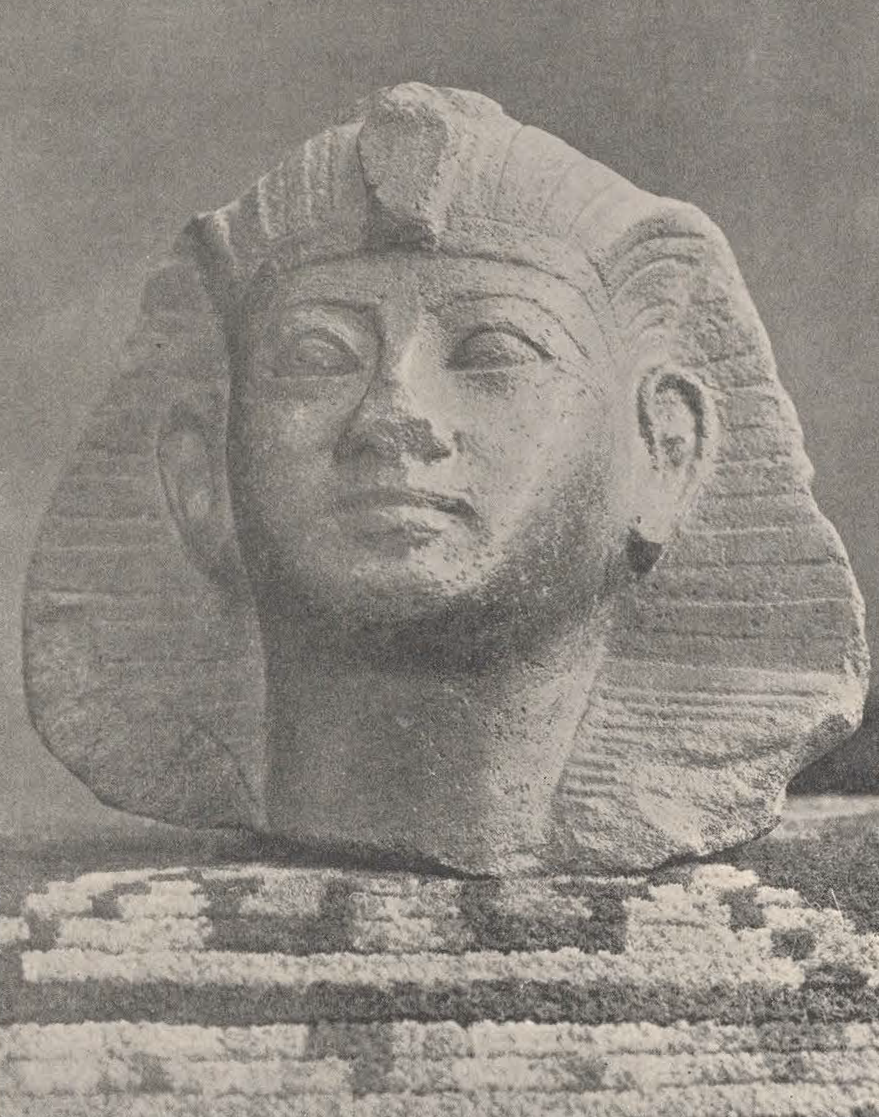 Image for: Head of a statue of Hatshepsut